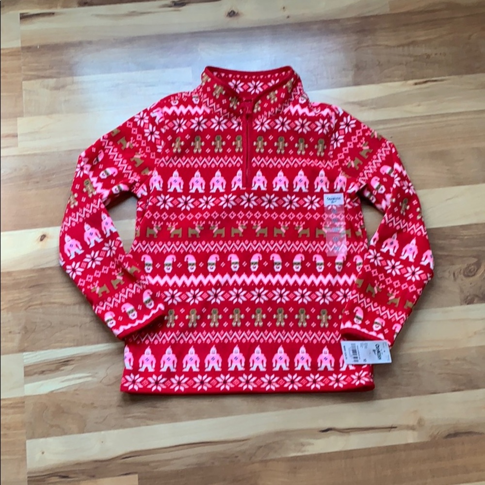 Oshkosh fleece cozy jacket